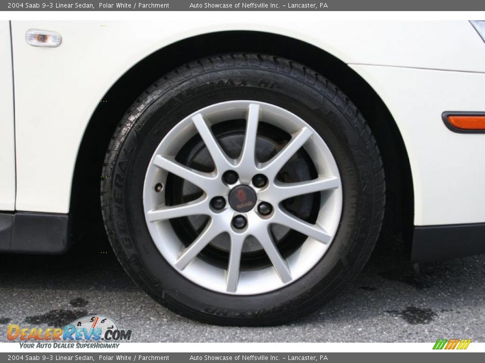 2004 Saab 9-3 Linear Sedan Wheel Photo #9