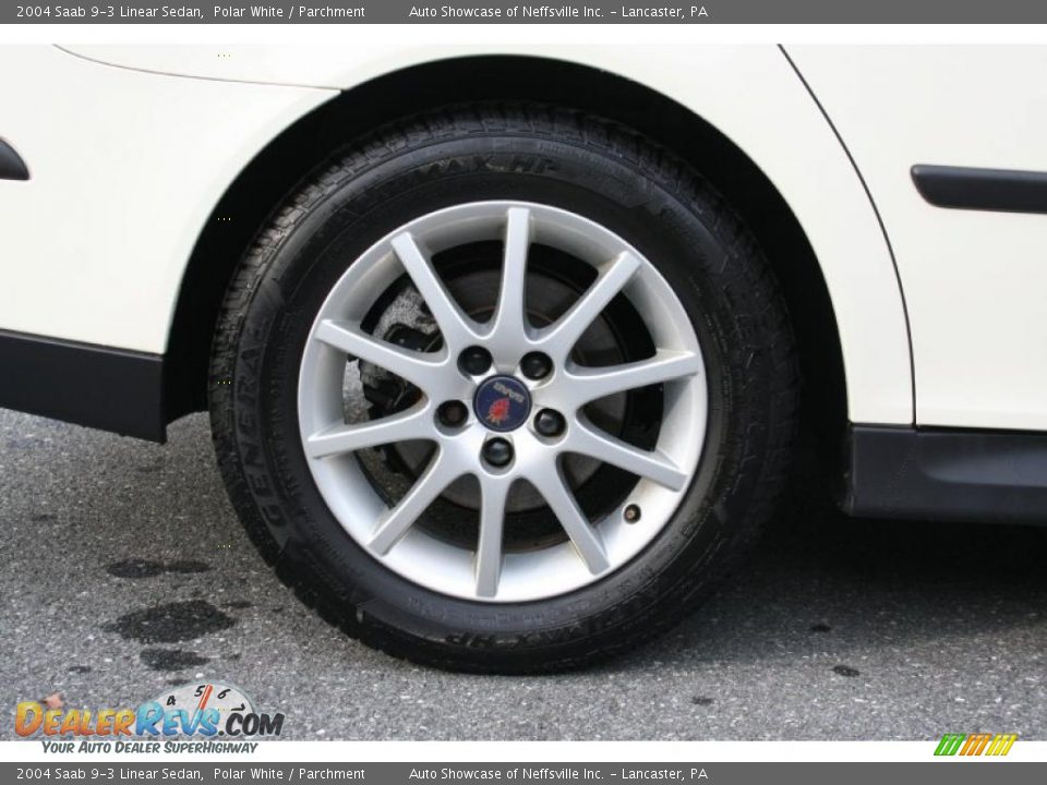 2004 Saab 9-3 Linear Sedan Wheel Photo #10