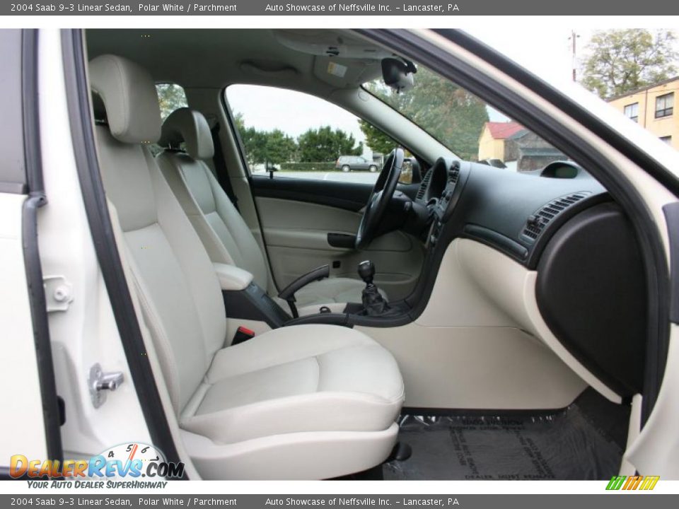 Parchment Interior - 2004 Saab 9-3 Linear Sedan Photo #19