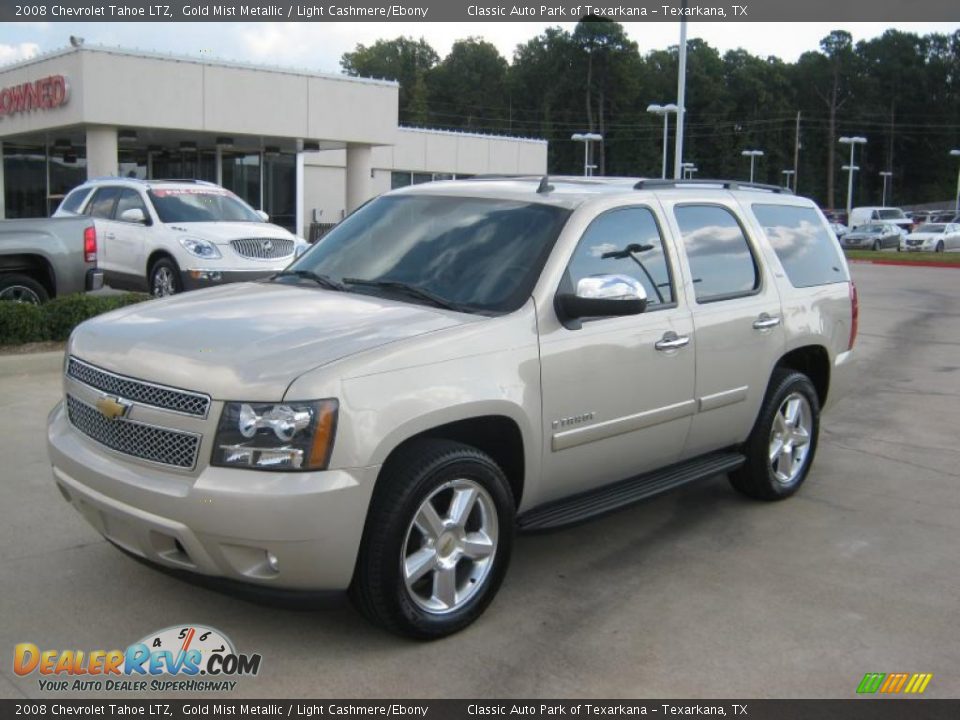 2008 Chevrolet Tahoe LTZ Gold Mist Metallic / Light Cashmere/Ebony Photo #1