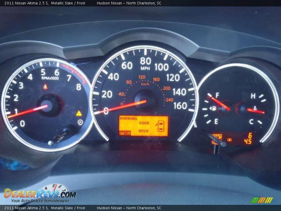 2011 Nissan Altima 2.5 S Gauges Photo #8