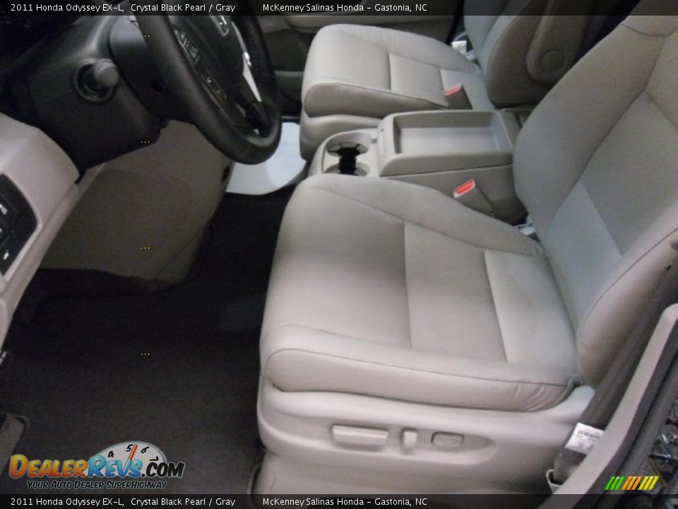 Gray Interior - 2011 Honda Odyssey EX-L Photo #8