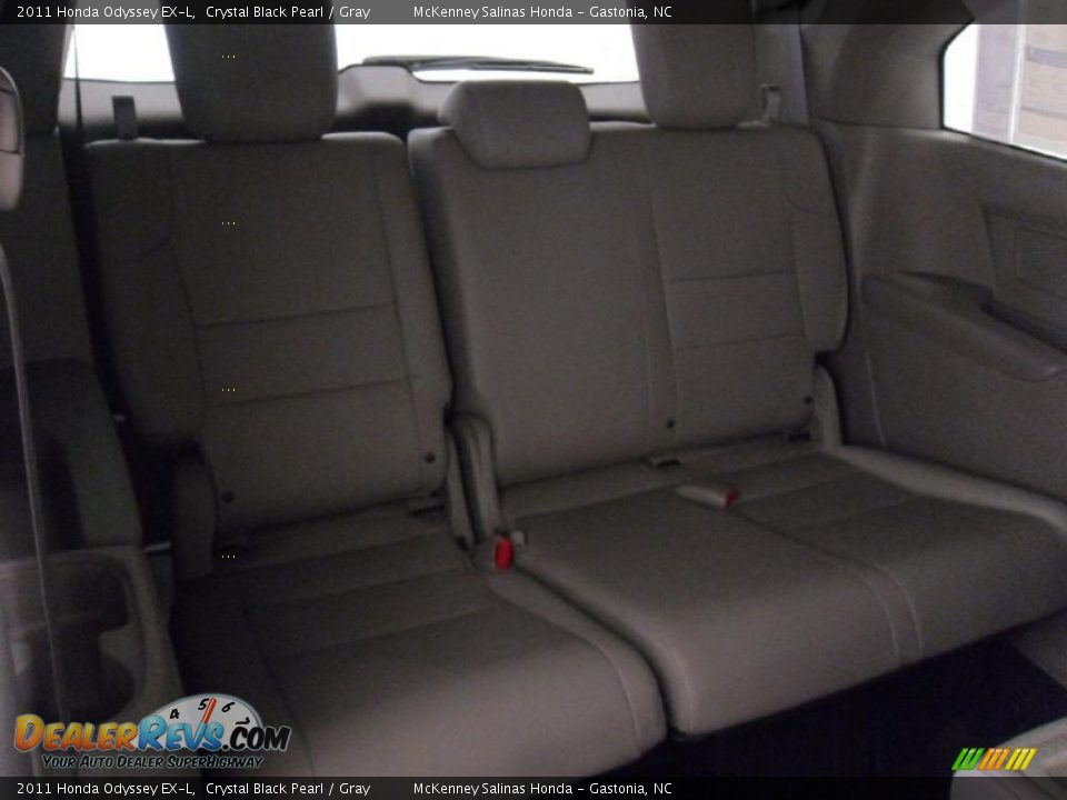 2011 Honda Odyssey EX-L Crystal Black Pearl / Gray Photo #25