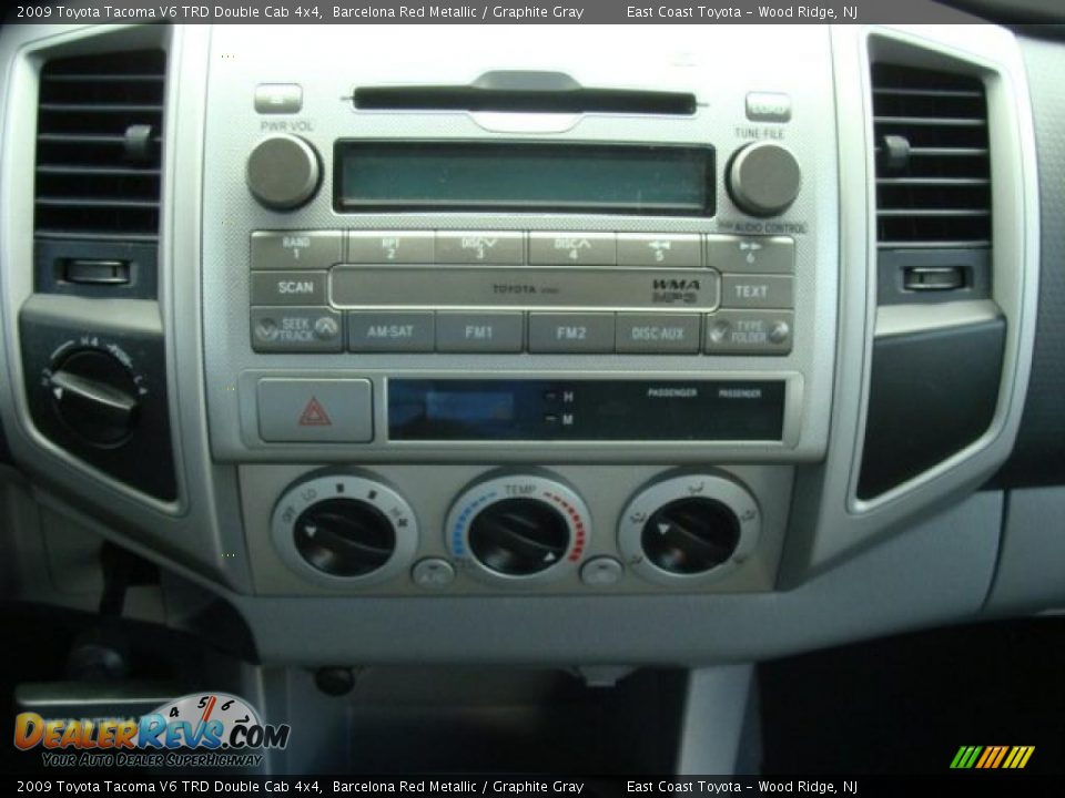 Controls of 2009 Toyota Tacoma V6 TRD Double Cab 4x4 Photo #11