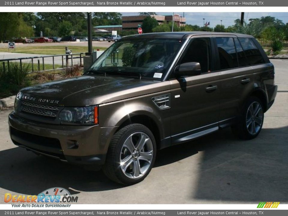 2011 Land Rover Range Rover Sport Supercharged Nara Bronze Metallic / Arabica/Nutmeg Photo #2
