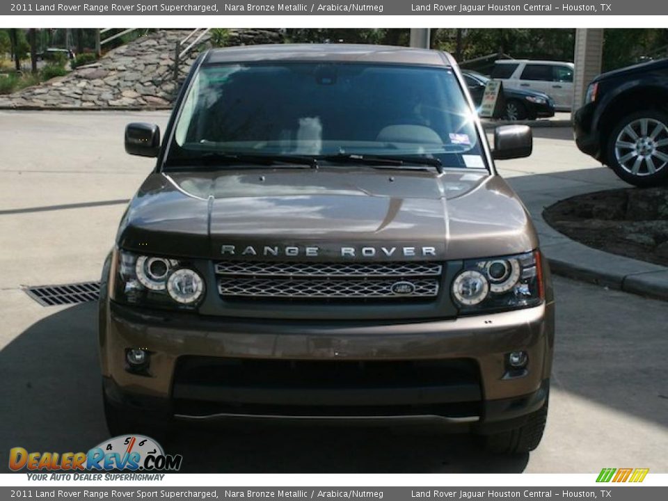 2011 Land Rover Range Rover Sport Supercharged Nara Bronze Metallic / Arabica/Nutmeg Photo #6