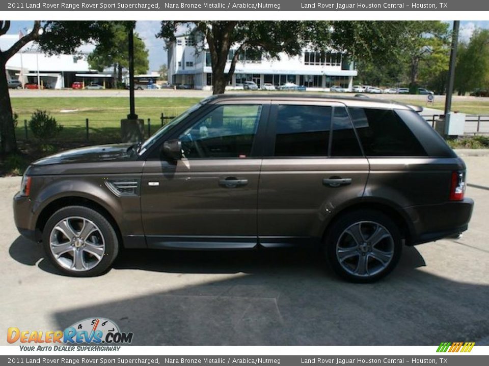 2011 Land Rover Range Rover Sport Supercharged Nara Bronze Metallic / Arabica/Nutmeg Photo #7