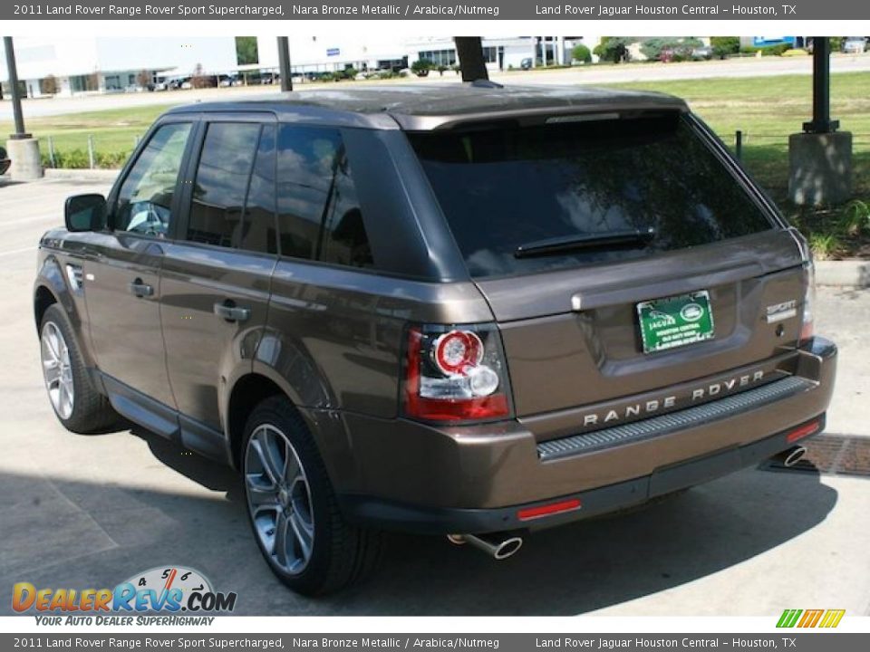 2011 Land Rover Range Rover Sport Supercharged Nara Bronze Metallic / Arabica/Nutmeg Photo #8