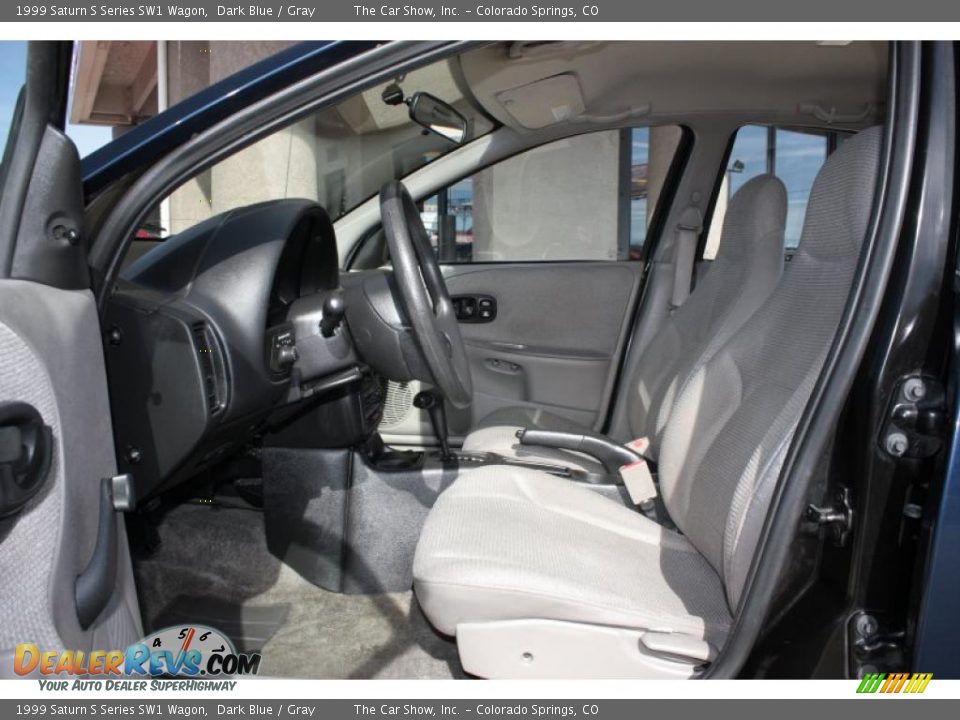 Gray Interior - 1999 Saturn S Series SW1 Wagon Photo #5