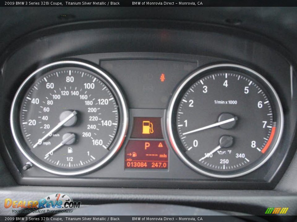 2009 BMW 3 Series 328i Coupe Gauges Photo #17