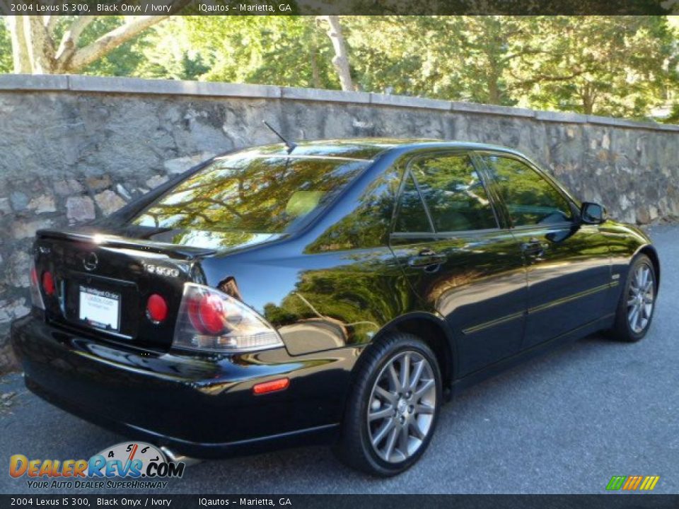 2004 Lexus IS 300 Black Onyx / Ivory Photo #3