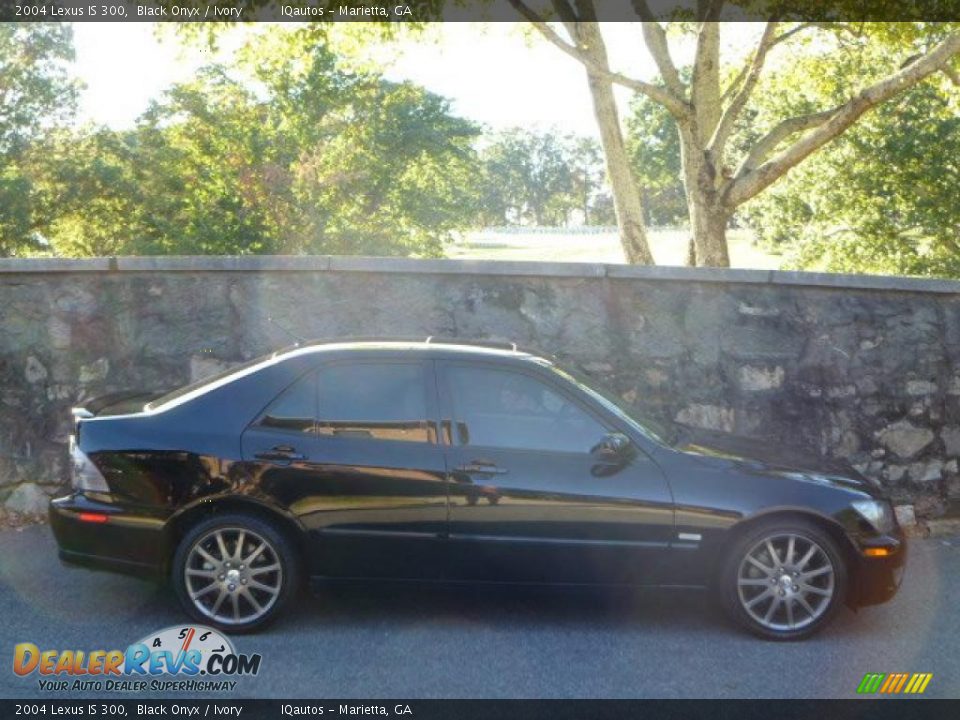 2004 Lexus IS 300 Black Onyx / Ivory Photo #6