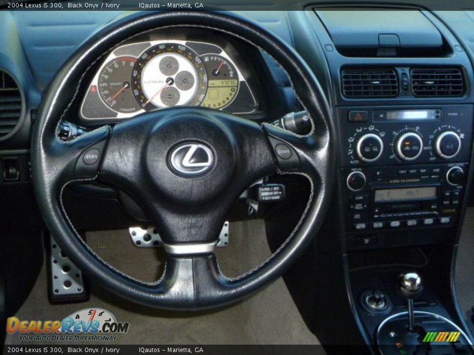 2004 Lexus IS 300 Steering Wheel Photo #10