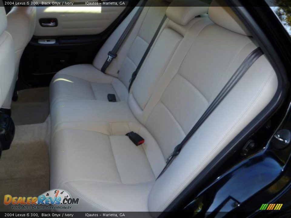 Ivory Interior - 2004 Lexus IS 300 Photo #26