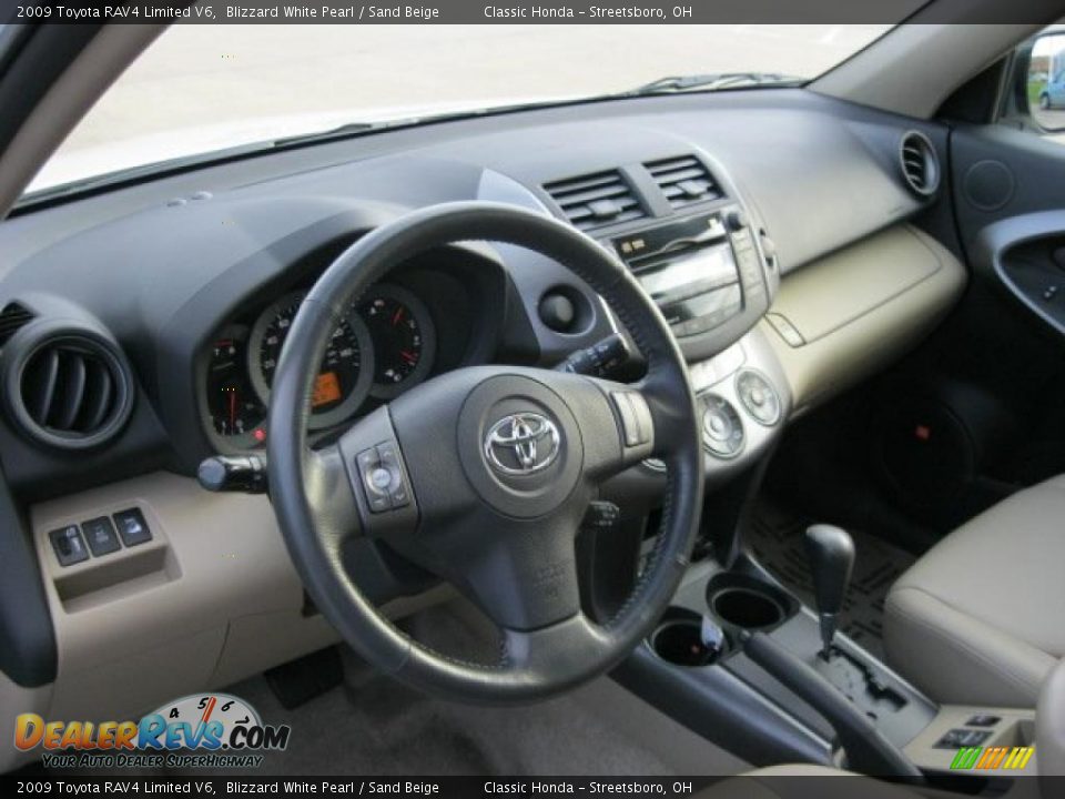 Dashboard of 2009 Toyota RAV4 Limited V6 Photo #19