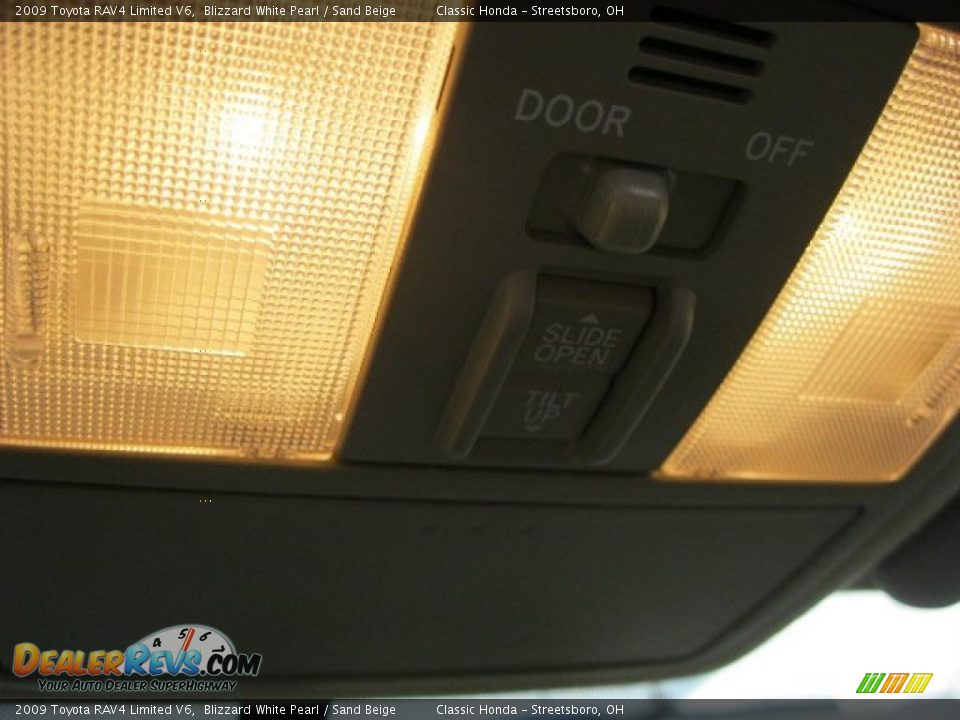 2009 Toyota RAV4 Limited V6 Blizzard White Pearl / Sand Beige Photo #30