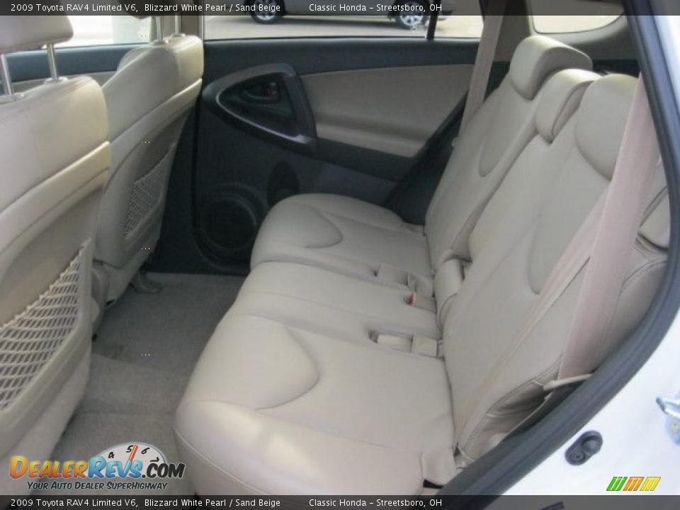 Sand Beige Interior - 2009 Toyota RAV4 Limited V6 Photo #33