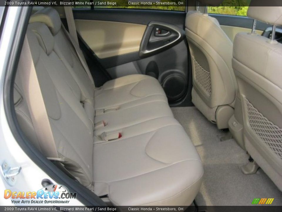 Sand Beige Interior - 2009 Toyota RAV4 Limited V6 Photo #35