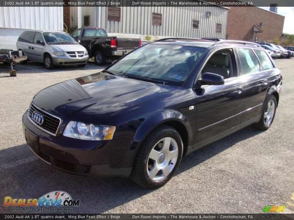 Front 3/4 View of 2002 Audi A4 1.8T quattro Avant Photo #2