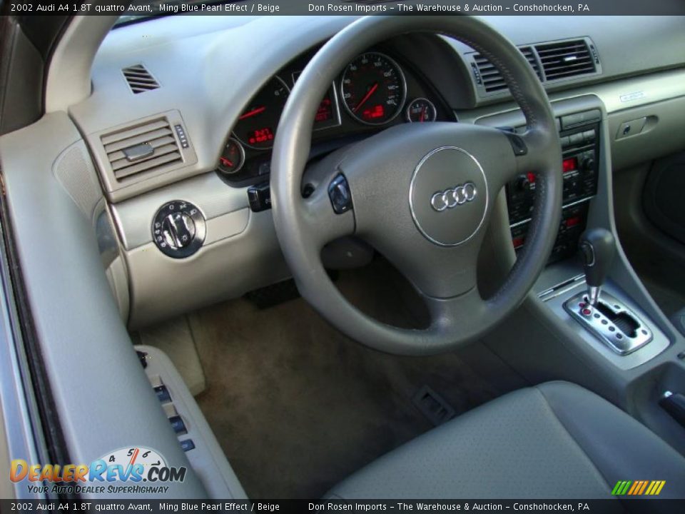 2002 Audi A4 1.8T quattro Avant Steering Wheel Photo #12