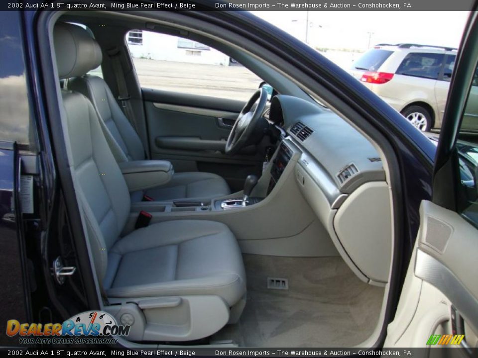 Beige Interior - 2002 Audi A4 1.8T quattro Avant Photo #20