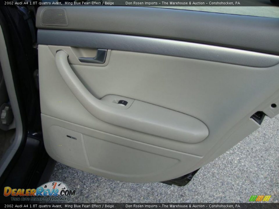 Door Panel of 2002 Audi A4 1.8T quattro Avant Photo #24