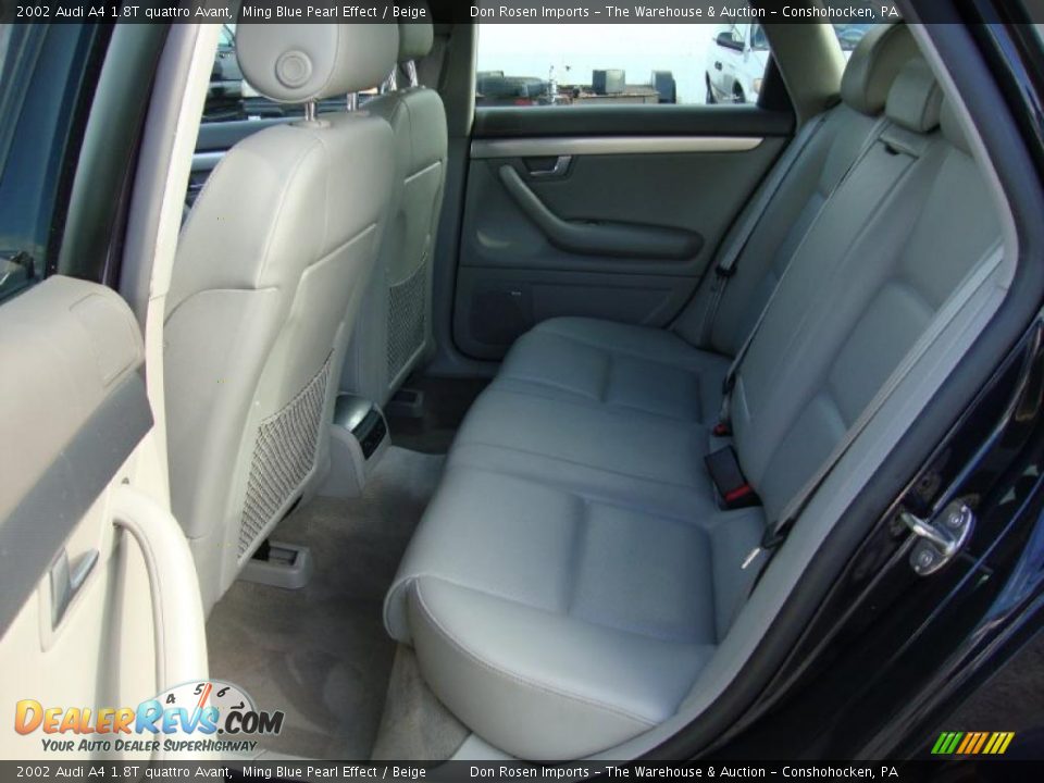 Beige Interior - 2002 Audi A4 1.8T quattro Avant Photo #25