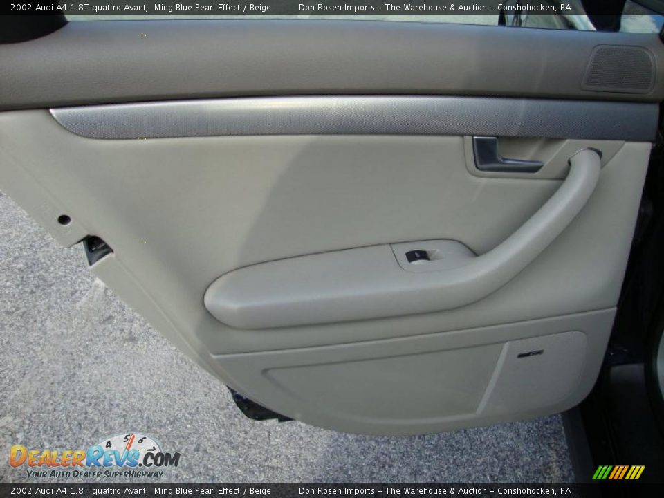 Door Panel of 2002 Audi A4 1.8T quattro Avant Photo #26