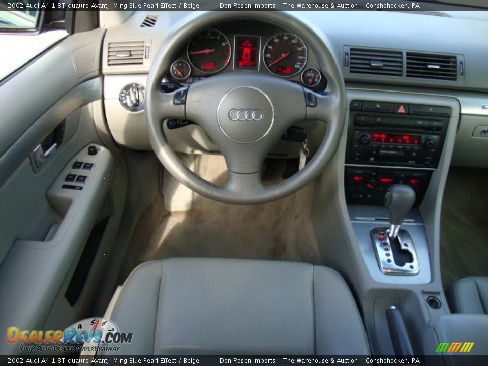 2002 Audi A4 1.8T quattro Avant Steering Wheel Photo #29