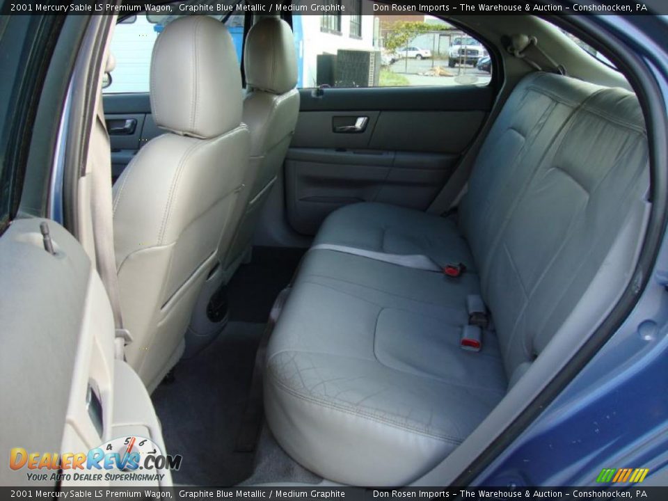 Medium Graphite Interior - 2001 Mercury Sable LS Premium Wagon Photo #24