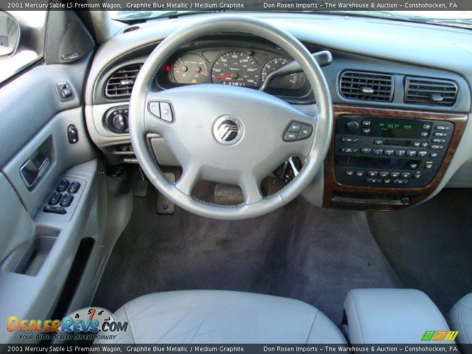 2001 Mercury Sable LS Premium Wagon Steering Wheel Photo #27