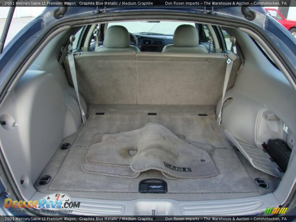 2001 Mercury Sable LS Premium Wagon Trunk Photo #28