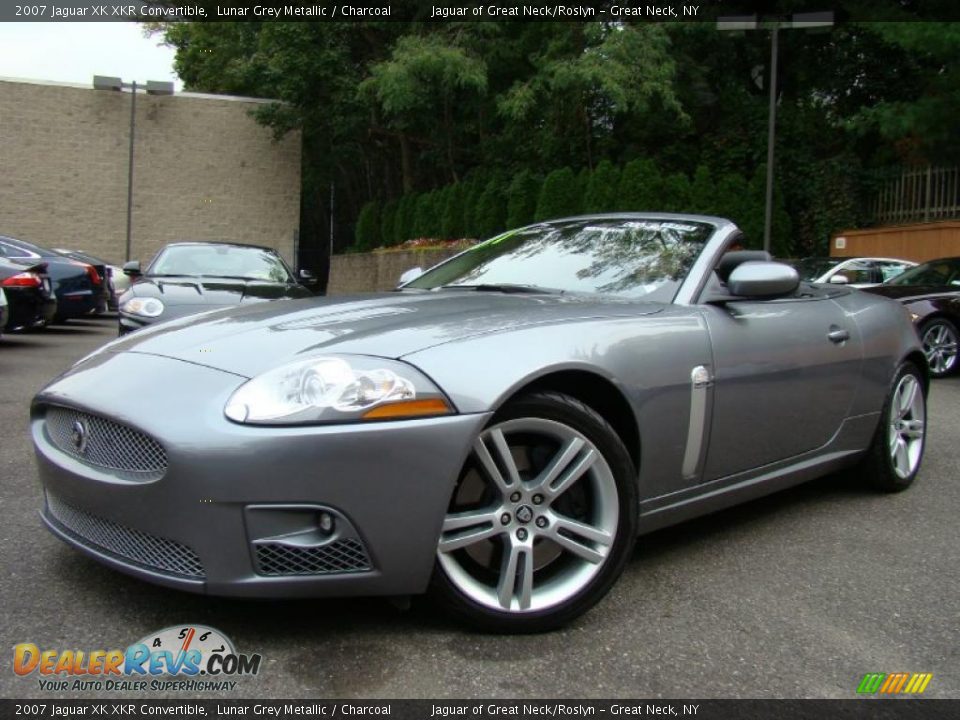 Front 3/4 View of 2007 Jaguar XK XKR Convertible Photo #1