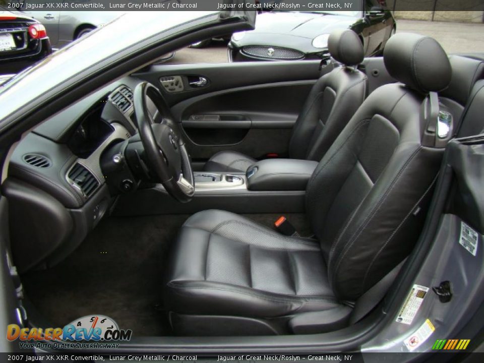 Charcoal Interior - 2007 Jaguar XK XKR Convertible Photo #13