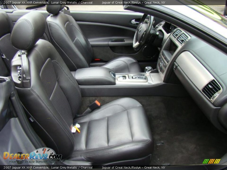 Charcoal Interior - 2007 Jaguar XK XKR Convertible Photo #21