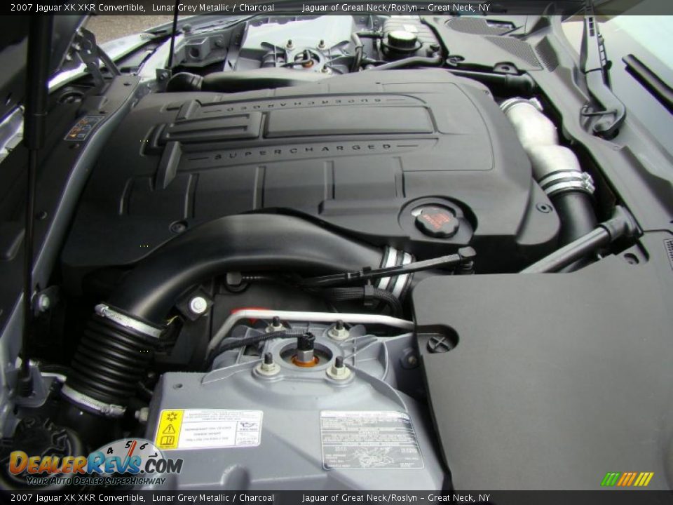 2007 Jaguar XK XKR Convertible 4.2L Supercharged DOHC 32V VVT V8 Engine Photo #24