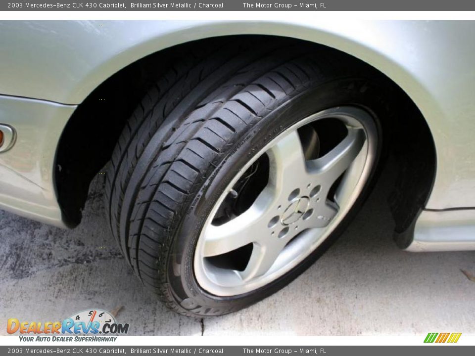 2003 Mercedes-Benz CLK 430 Cabriolet Wheel Photo #29
