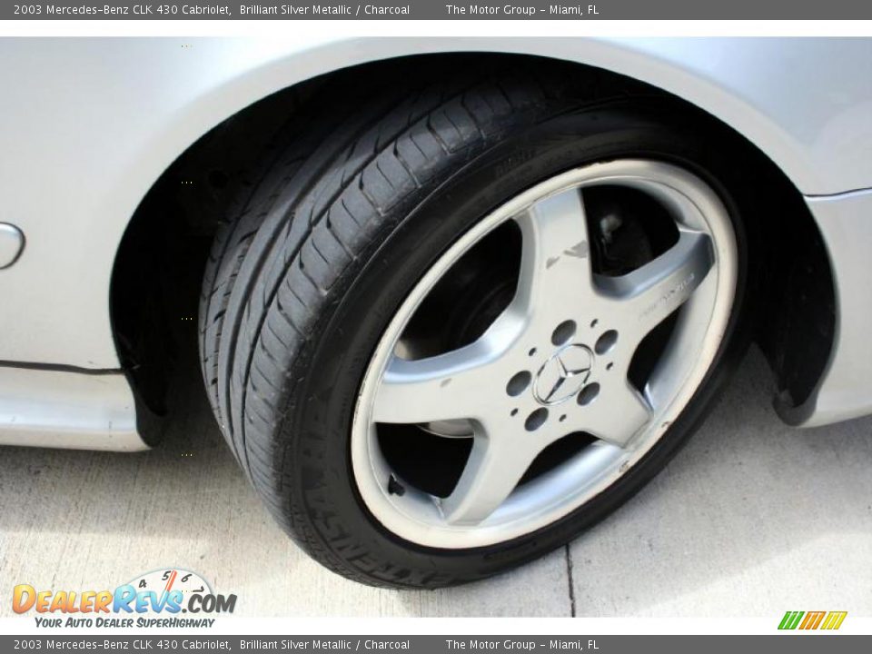 2003 Mercedes-Benz CLK 430 Cabriolet Wheel Photo #30