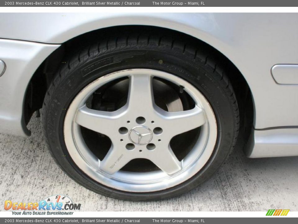 2003 Mercedes-Benz CLK 430 Cabriolet Wheel Photo #31