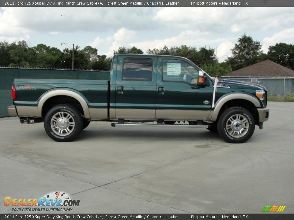 Forest green ford f250 #3