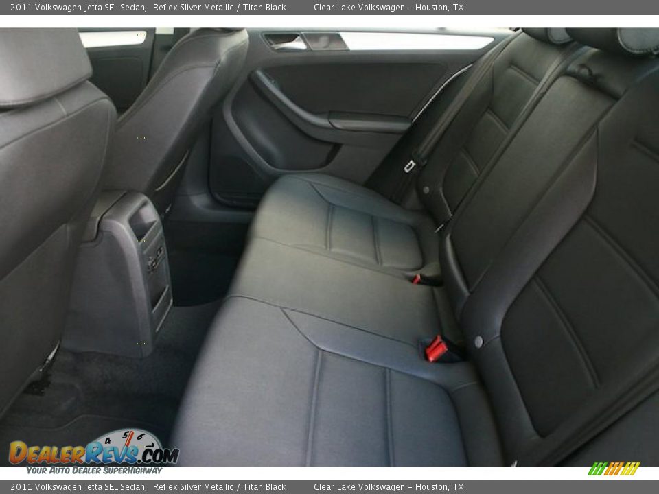 Titan Black Interior - 2011 Volkswagen Jetta SEL Sedan Photo #6