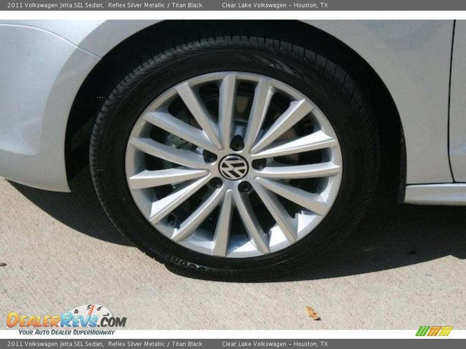 2011 Volkswagen Jetta SEL Sedan Wheel Photo #9