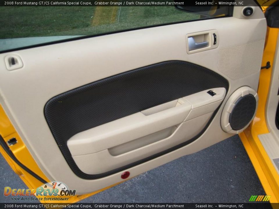 Door Panel of 2008 Ford Mustang GT/CS California Special Coupe Photo #13