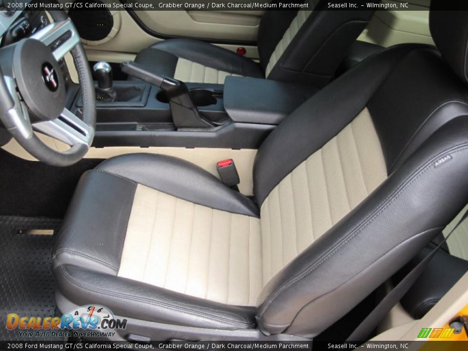 Dark Charcoal/Medium Parchment Interior - 2008 Ford Mustang GT/CS California Special Coupe Photo #15
