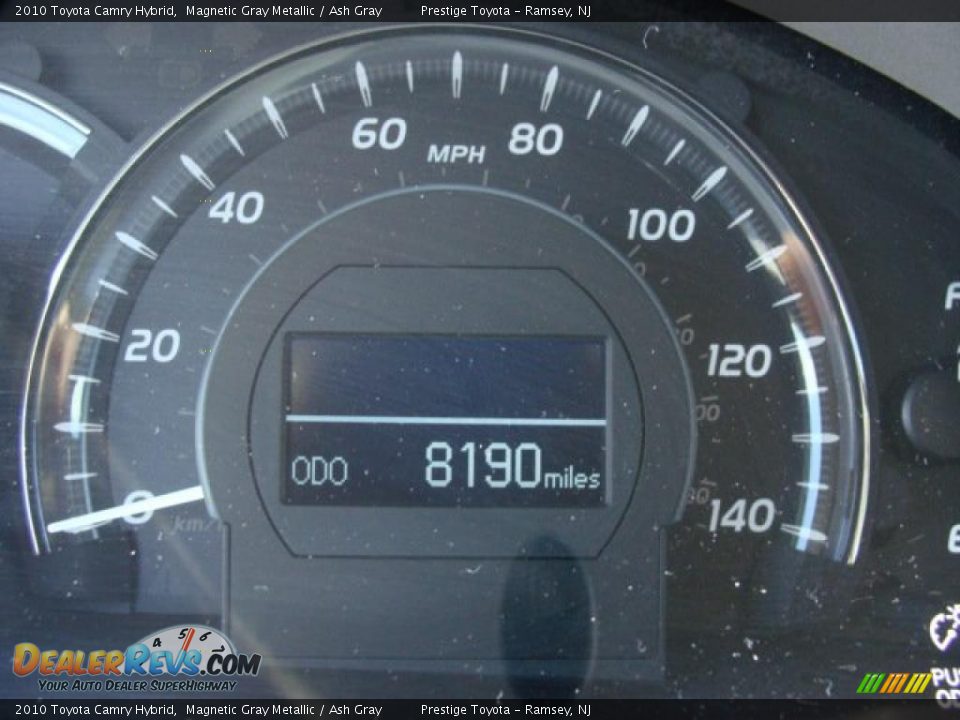2010 Toyota Camry Hybrid Magnetic Gray Metallic / Ash Gray Photo #10