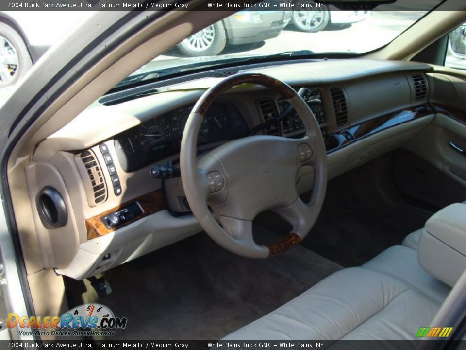 2004 Buick Park Avenue Ultra Platinum Metallic / Medium Gray Photo #18