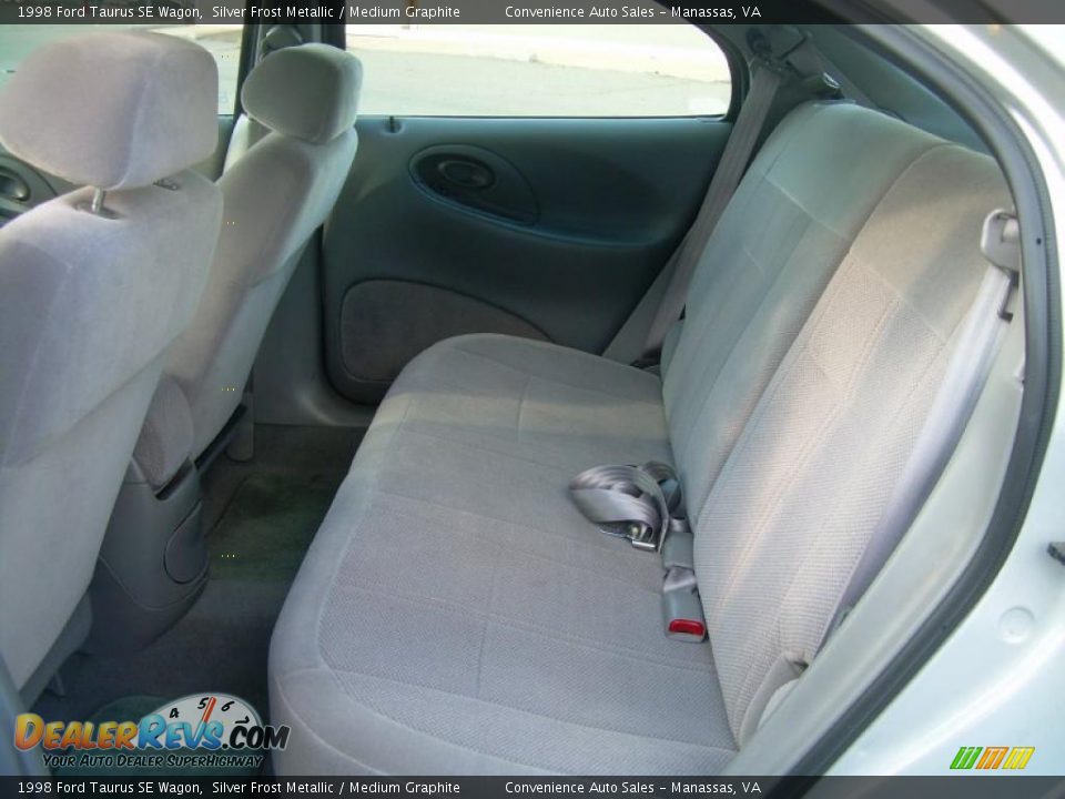 Medium Graphite Interior - 1998 Ford Taurus SE Wagon Photo #13