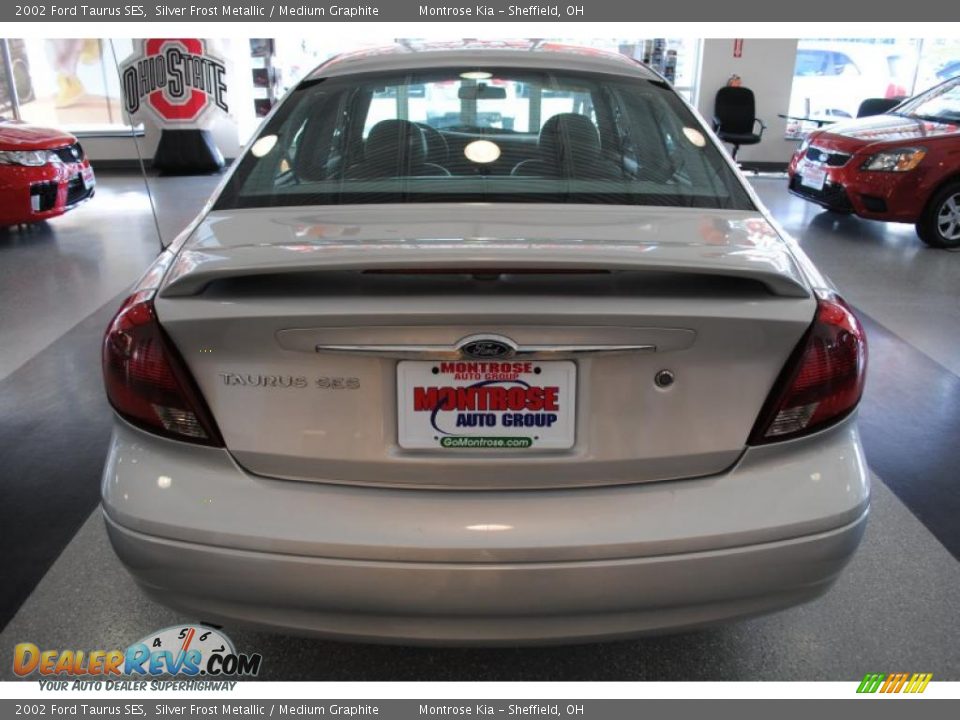 2002 Ford Taurus SES Silver Frost Metallic / Medium Graphite Photo #5