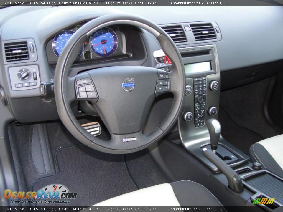 R Design Off Black/Calcite Flextec Interior - 2011 Volvo C30 T5 R-Design Photo #5