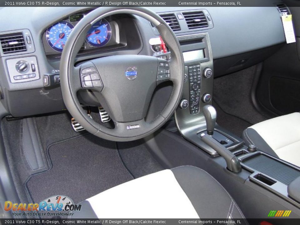 R Design Off Black/Calcite Flextec Interior - 2011 Volvo C30 T5 R-Design Photo #10